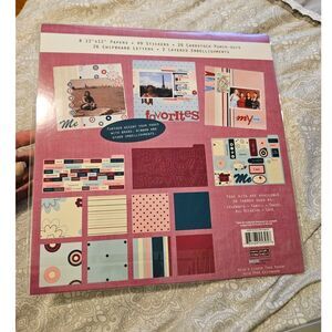 NIP Perfect Pages About Me 12x12 Scrapbooking Page Kit - New, sealed.